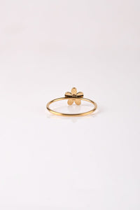 Floral Elegance Adjustable Ring