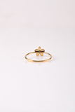 Floral Elegance Adjustable Ring