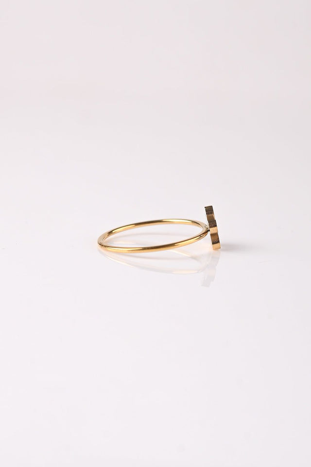 Floral Elegance Adjustable Ring
