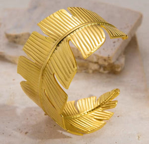 Gold Leaf Cuff