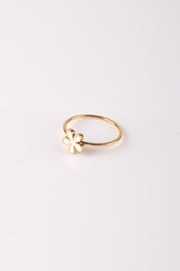 Floral Elegance Adjustable Ring